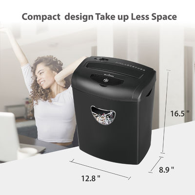21L Корзина Коммерческая бумага Shredder Machine CD218P Расколотая бумага CD кредитная карта С защитой от перегрузки