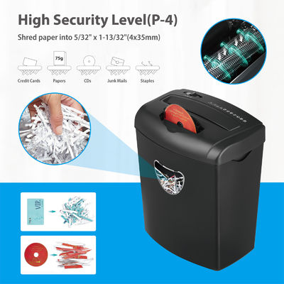 21L Корзина Коммерческая бумага Shredder Machine CD218P Расколотая бумага CD кредитная карта С защитой от перегрузки