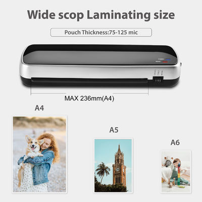 AC110V/60Hz Офисная ламинаторная машина для 3-6 мин Время нагрева