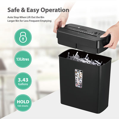 Легкая компактная домашняя офисная бумажная шредерная машина CD222P Shred 8 листов А4