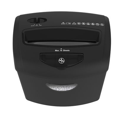 CD218P Перекрестный резка бумаги Shredder Machine для домашнего офиса с 21L корзины 10 листов А4 Shredding Cd Card