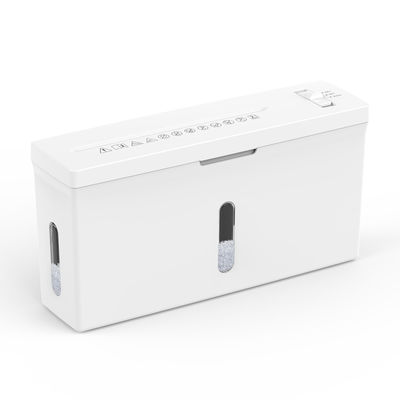 Новый продукт CS201C Белый 6 листов P3 Домашний офис Мини рабочий стол Paper Shredder