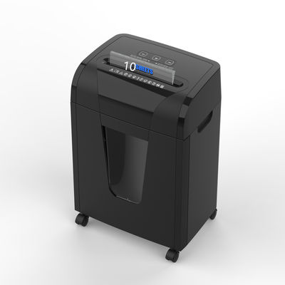 C261P-10 10 Лист бумаги Shredder микрорезать документ кредитная карта Тихий тяжелый грузовой дробилка с 20L