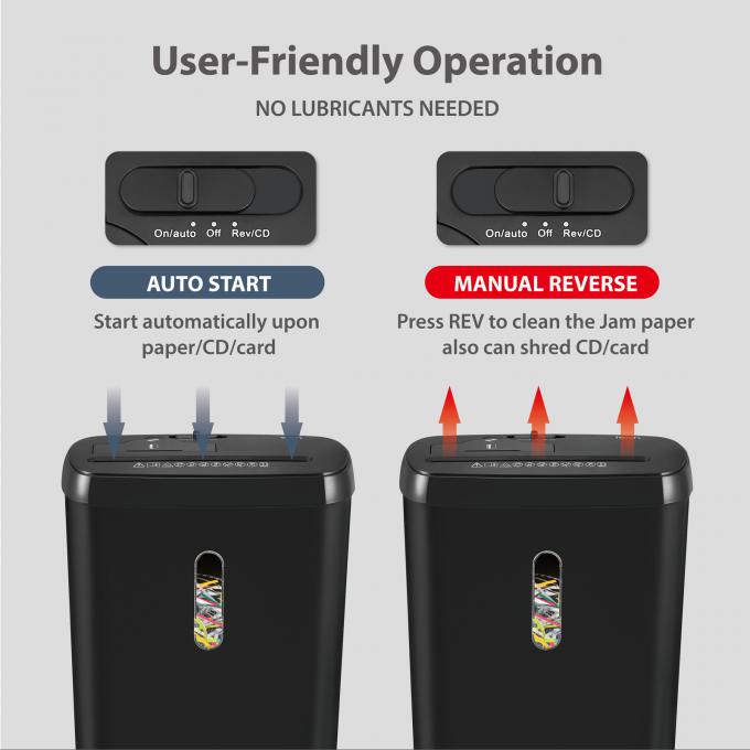 Мини-машина для измельчения офис дома 8 листов А4 резка на листе Cd карточки бумаги с 11L Bin SD108P 3